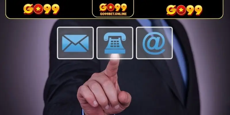 Phương thức liên hệ GO99 qua live chat